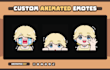 draw cute animated emote for your twitch