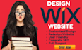 modern business wix website design or redesign, wix developer