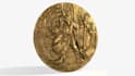 sculpt printable coin 3d model,based on your reference