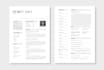 design a professional resume or cv template