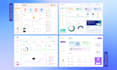 do figma ui ux design for saas, ai dashboard, web app, crm