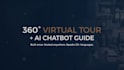 create a 360 virtual tour with ai chatbot guide in 3dvista