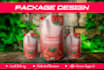packaging and label design