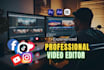 do quality video editing for youtube