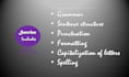 proofread, edit and rewrite your english document