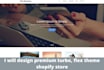 design premium turbo, flex theme shopify store