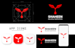 design modern app icon logo for android IOS