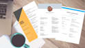 create a resume and CV templates