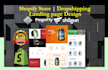 create shopify ecommerce website with shogun, pagefly or gempages