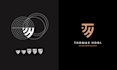 do professional elegant personal branding modern luxury logo