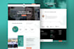 design a landing page, web and mobile visual design
