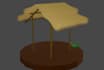 do a simple low poly house design for you