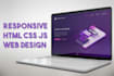 create custom website using html css js