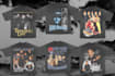make vintage bootleg 90s rap tee design