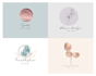 create feminine logo design, modern, minimal and elegant