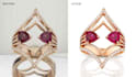 do high quality jewelry watch diamond stone retouch