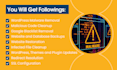 provide wordpress malware removal, clean malware, virus removal service