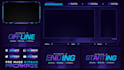 design professional stream overlay package