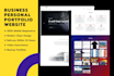 create business website, portfolio site using wordpress