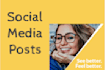create social media posts and professional logo