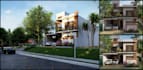 design and remodel interior and exterior of house with rendering