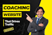 build consulting, life coaching website with booking system