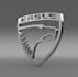 make 3d model from 2d logo, image
