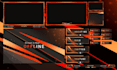 design simple and clean twitch overlays packs,