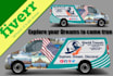 do company van wrap design, car wrap design, truck wrap design