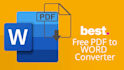 convert PDF to word