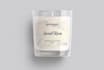 design candle label and packaging