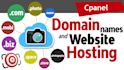 buy domain with hosting, SSL, unlimited email, setup wordpress and cpanel