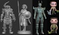 3d sculpt for board games, art toys, and collectiables