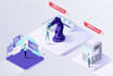 create a premium  isometric explainer video