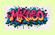 create a graffiti style design for your name or logo
