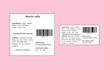 design qr barcode or any barcode sticker within 1 hour