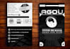 design a stunning business card with a qr code