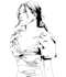 draw black and white vector art from your image