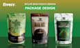 do coffee bag packaging, label and stickers
