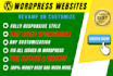 customize, redesign fix, revamp wordpress website design