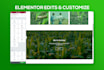 edit your wp landing page blocks, and update text, images, videos, and links