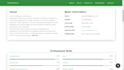 design professional, polished eportfolio and personal website