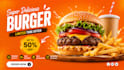 create eye catching web banners, social media ads and headers