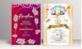 design invitation, wedding, birthday and greeting card