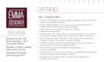design an eyecatching resume