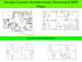 draw an architectural, electrical plan, mep drawings