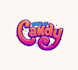 create a beautiful candy business logo design