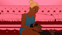 create a 2d cartoon animated music video