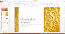 edit and create powerpoint presentation, research and provide notes or script
