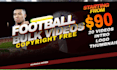 do football soccer highlight video in 4k within 24 hours